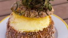 Sorbet à l'ananas maison