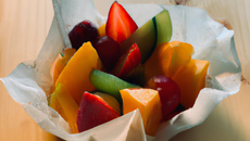 Papillote de Fruits Frais épicé