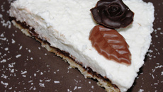 Cheesecake au nutella et à la noix de coco