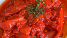 La véritable piperade au Piment d'Espelette