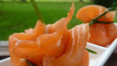 Aumonière de Saumon Fumé