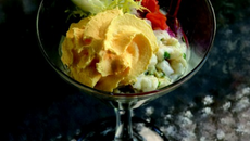 Tartare de bar et Juliette en paysanne