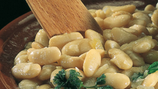 Haricots Tarbais cuisinés à la graisse d'oie