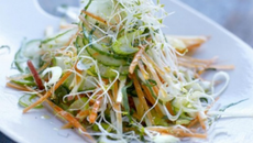 Salade de Concombre de France à l'asiatique