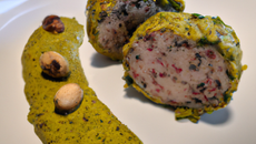 Boudin de Volaille truffé de Pistache