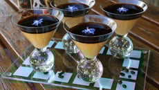 Panna cotta arabica