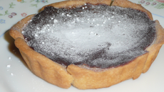 Tarte à la noix de coco et chocolat