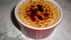 Crème brûlée économique