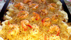 Gratiné de Queues d'écrevisses