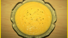 Crème de carottes au boursin