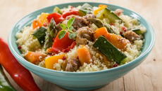 Couscous marocain au bœuf