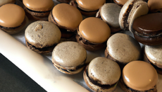 Macarons aux deux chocolats