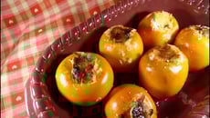 Kakis persimon de Noël au four