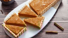 Tarte sucrée au potimarron