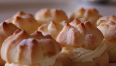Petits choux au cottage cheese