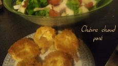 Chèvre chaud pané maison