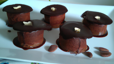 Petits gâteaux fondants au chocolat