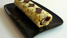 Le roulé courgette chocolat