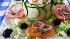 Surimi enrobé de courgettes express