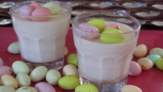 Panna cotta aux couleurs pastels