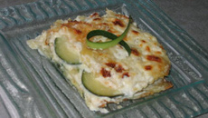 Lasagnes aux courgettes économiques