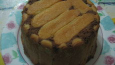 Charlotte au chocolat gourmande