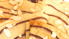 Crêpes zébrées sans lactose