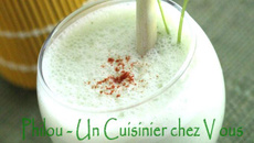 Lassi à la coriandre et à la citronnelle facile