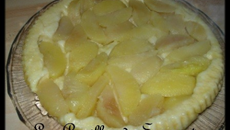 Tatin aux pommes et beurre salé léger