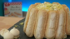 Charlotte au citron meringué