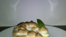 Ananas meringué, léger et savoureux