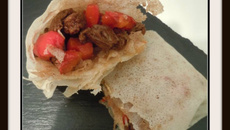 Brick d'agneau au miel de soja