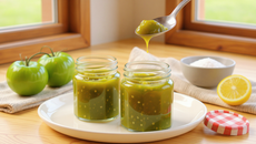 Confiture de tomates vertes rapide