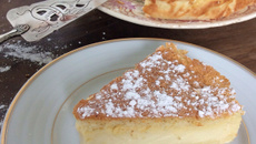 Gâteau magique à la vanille aux trois textures