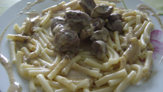 Rognons de bœuf à la moutarde