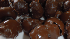 Crottes en chocolat allégées