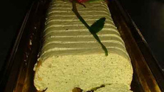 Terrine de courgettes au fromage de chévre et thon