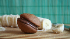Whoopies banane nutella