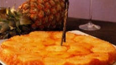 Gâteau caramélisé à l'ananas facile