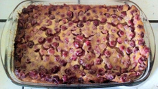 Clafoutis amandes-cerises