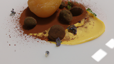 Parfum de truffe pour une purée de pommes de terre