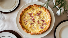 Quiche boursin au jambon