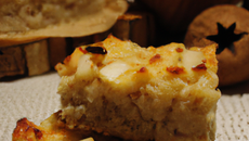 Gâteau pomme et noix de coco