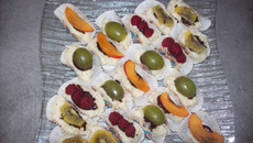 Sushi aux fruits frais
