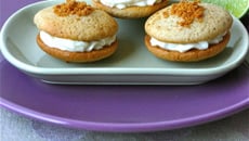 Whoopies cannelle et citron vert