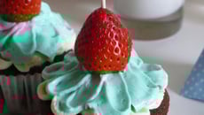 Cupcakes chocolat-amandes et son topping au mascarpone et aux amandes