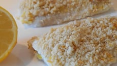 Poisson au crumble citronné