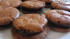Macarons faciles au chocolat