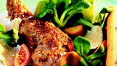 Salade caesar au lapin