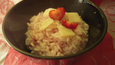 Risotto aux fraises facile